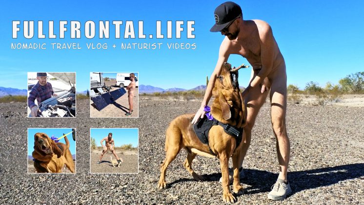 Real-Time Update | Nude February Fun w/Dogs | Smashed Solar | Playing Mechanic - FullFrontal.Life