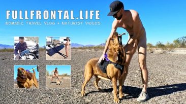 Real-Time Update | Nude February Fun w/Dogs | Smashed Solar | Playing Mechanic - FullFrontal.Life