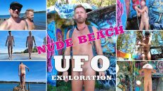 UFO on Nude Beach | Streets of Portland | Collin's Beach / Sauvie Island - www.FullFrontal.Life